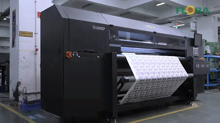 FLORA TX2000EP Digital Dye Sublimation Textile Printer 2M High speed Fabric Print Machine | Overview