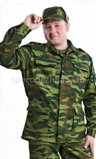 Костюм летний военно-полевой цв.флора тк.саржа